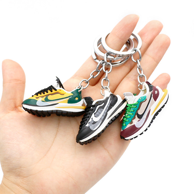 keychain 3D three-dimensional sneakers toy jewelry pendant (F) MIC-QLP034