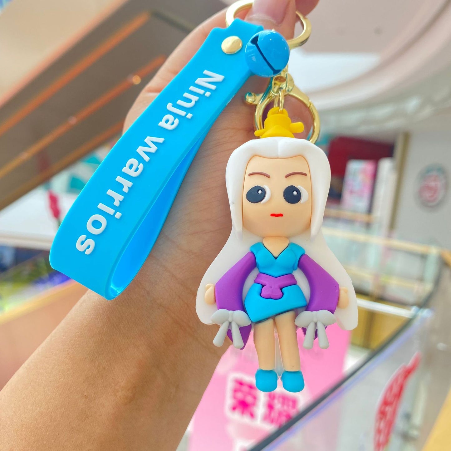 PVC cute cartoon assassin keychain (Minimo de Compra 2) MIC-PengY005