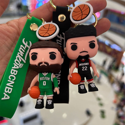 PVC Basketball Star Keychain MIC-MiaoY065