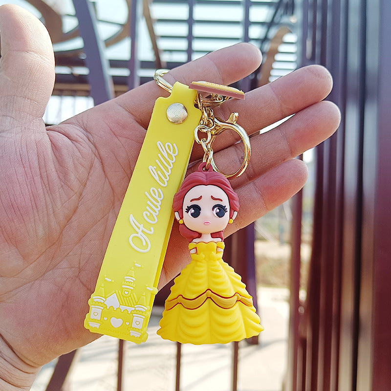 PVC cartoon ice and snow mystery keychain (Minimo de Compra 2) MIC-KuangK007