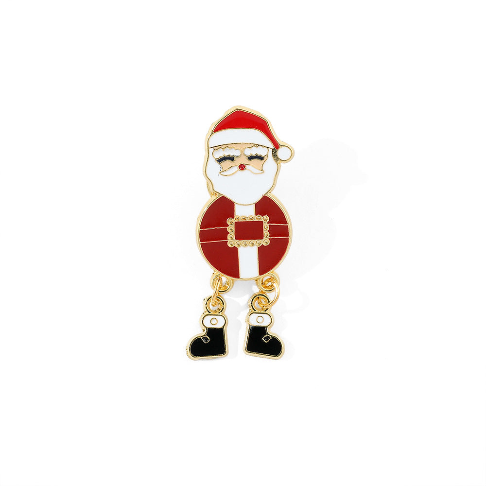 Alloy Christmas creative brooch (Minimo de Compra 2) MYA-HaoY008