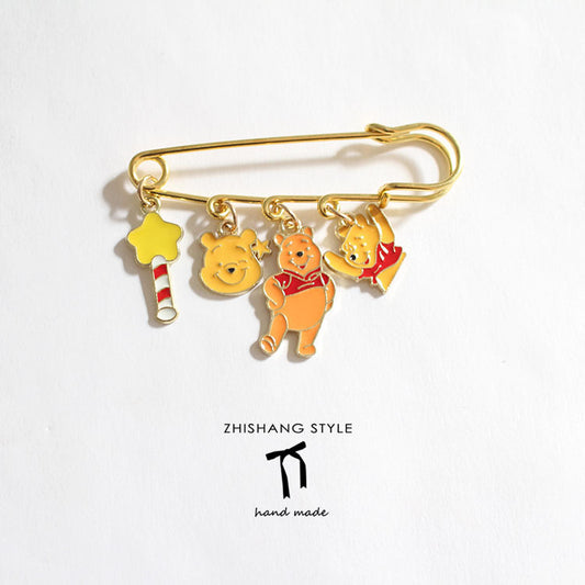 Alloy Bear brooch (Minimo de Compra 2) MIC-ShangS019