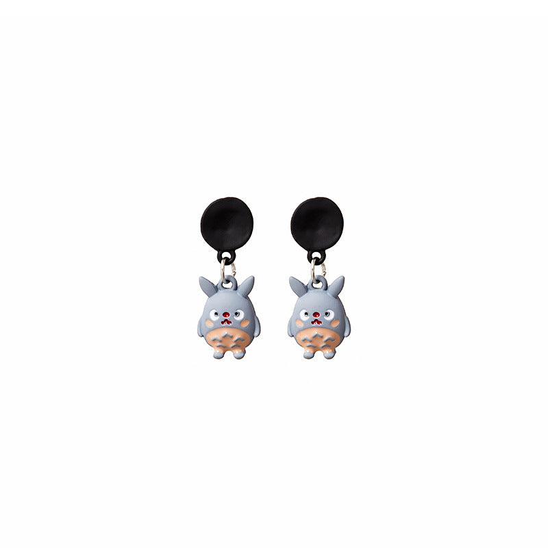 Alloy Cat Claw Little Bear Dragon Ear Studs (Minimo de Compra 2) MIC-MDD069