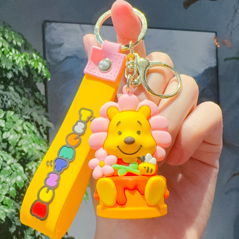 PVC cartoon cute keychain  MYA-JinG056