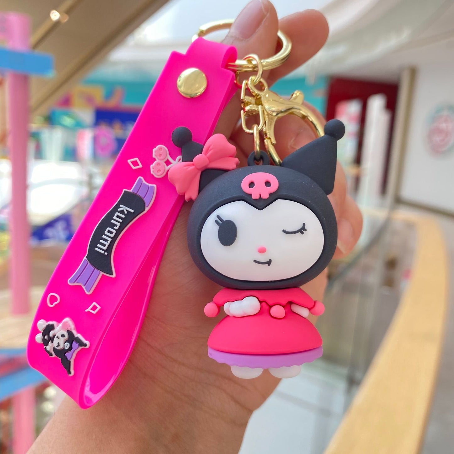 PVC cartoon cute pet cute keychain MYA-PengY039