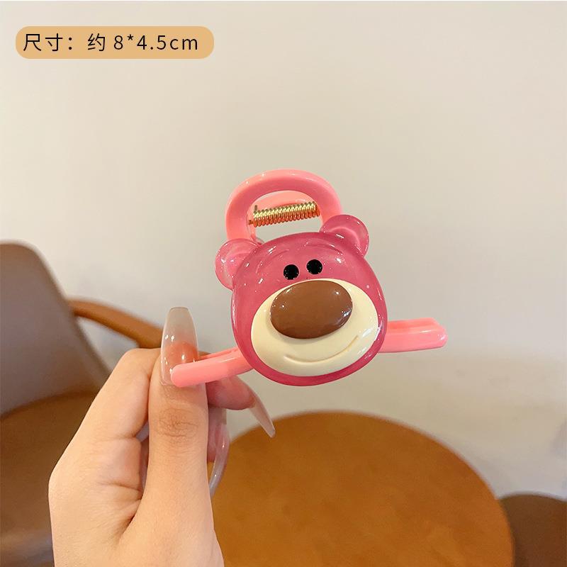 Plastic cartoon white puppy hair clip MIC-LiaoW009