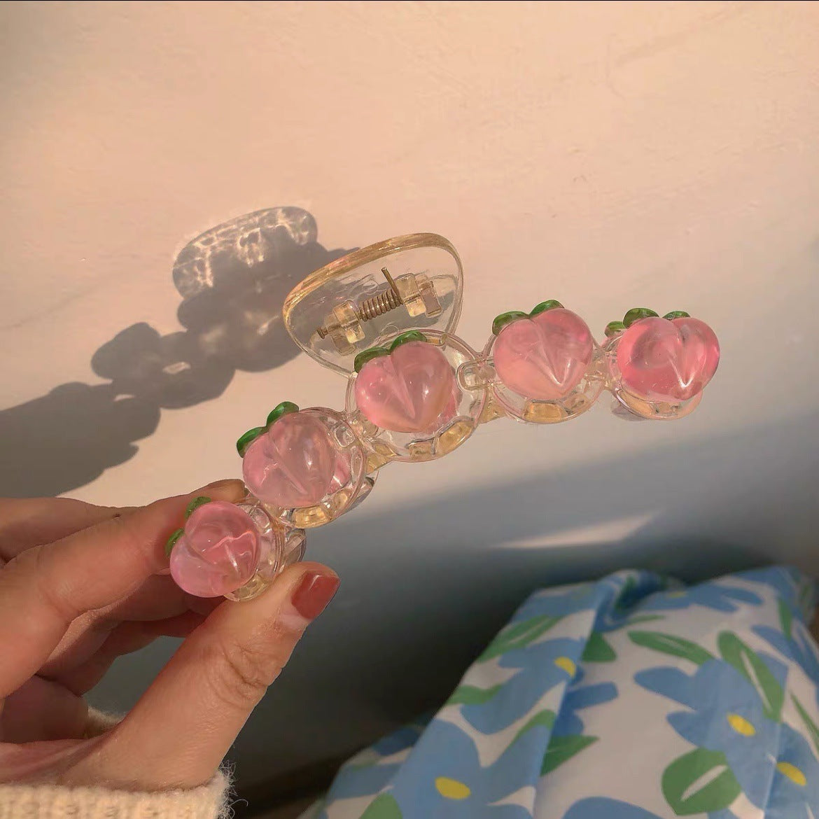 Peach grab clip US-YiJ005