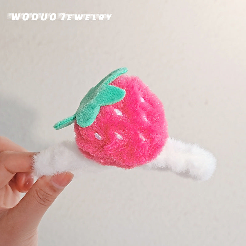 Plush cartoon cute hair clip MYA-WoD005