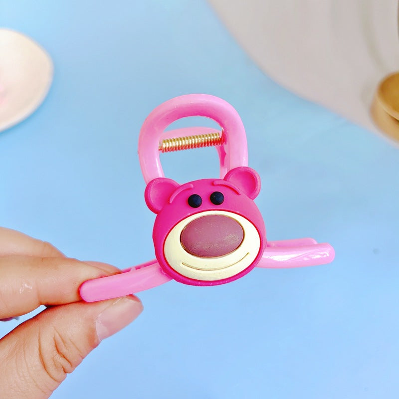 Resin cartoon cute hair clip (Minimo de compra 12) MYA-ZiZ012