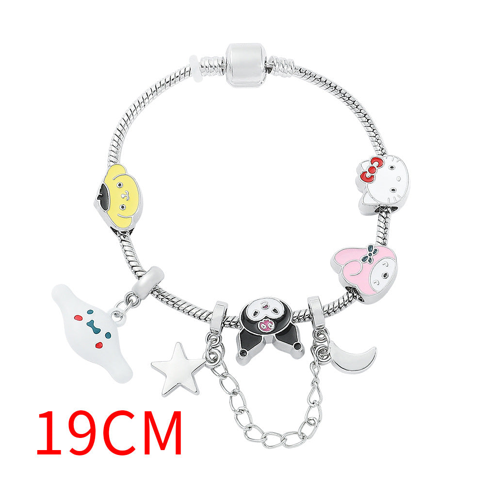 Alloy Panjiadora Cartoon Bracelet (Minimo de Compra 2) MIC-FeiM010