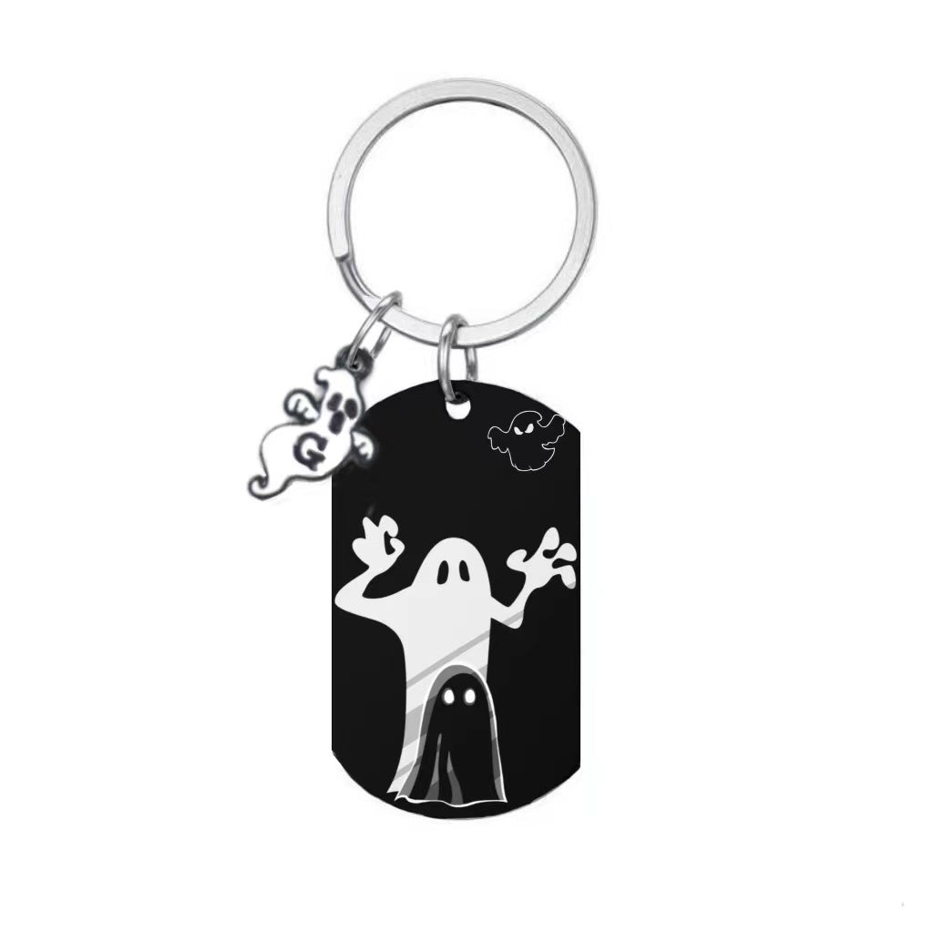 Stainless steel Halloween series keychain MYA-XinJ015