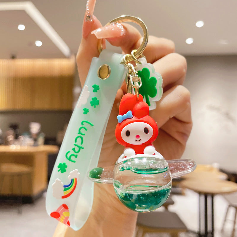 Cartoon Silicone Keychain JCai085