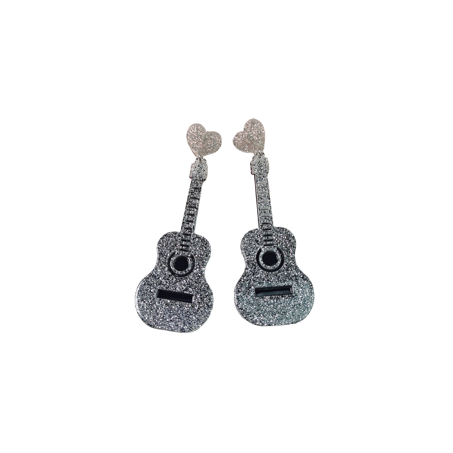 Alloy classical guitar earrings MIC-JiaY022