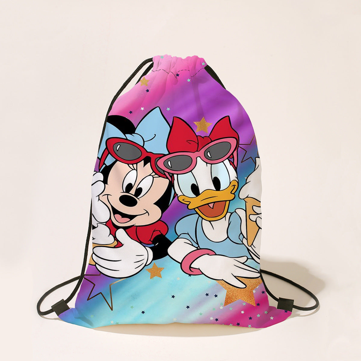 Polyester Cartoon drawstring backpack (Minimo de Compra 2) MYA-QB005