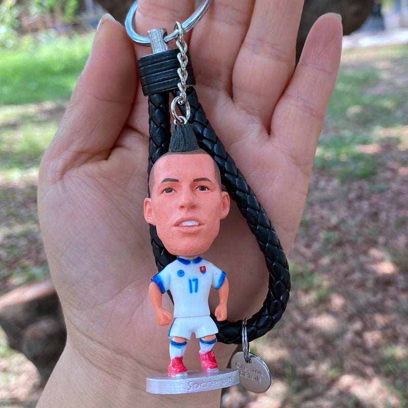 PVC cute football keychain MIC-FeiX001