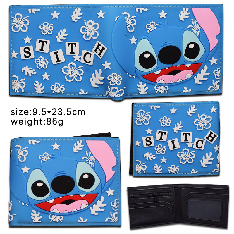 PU cartoon anime short zipper wallet MIC-ChangY011