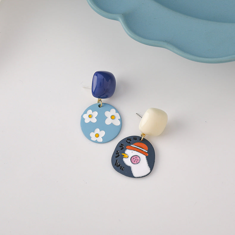 Cute Cartoon Earrings MIC-MiS001