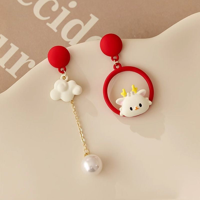 Alloy Xiangyun Cartoon Earrings MIC-FanY006