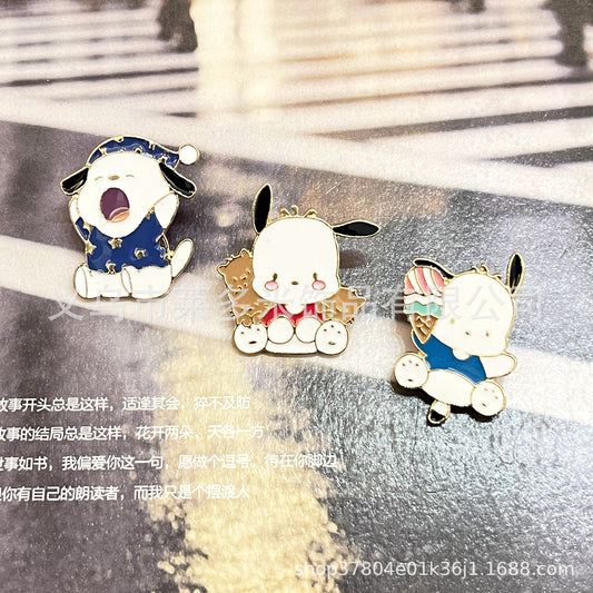 Alloy cartoon cute brooch (Minimo de compra 2) MIC-LDM020