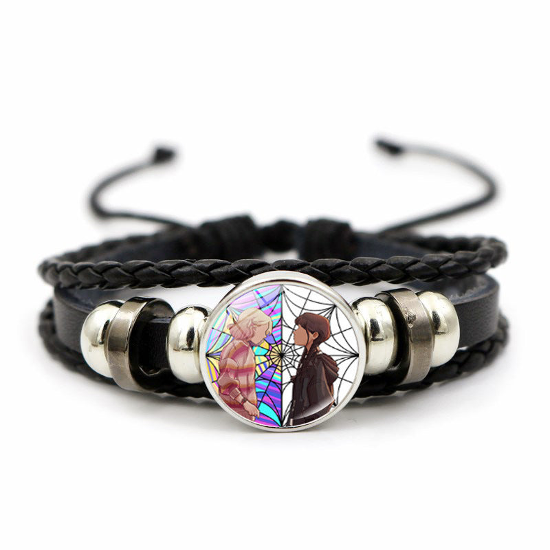 alloy vintage leather bracelets MIC-BT-JiaY007