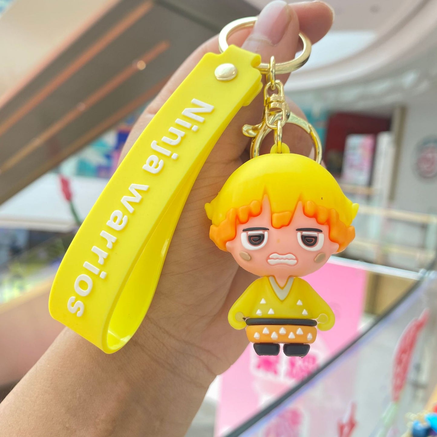 PVC cute cartoon assassin keychain (Minimo de Compra 2) MIC-PengY005