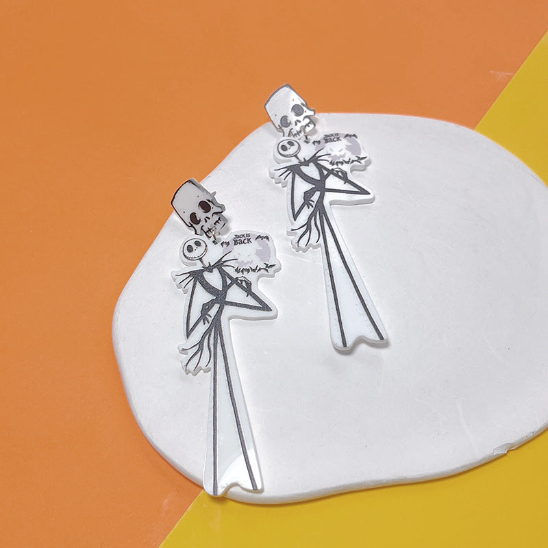 Acrylic New Halloween Collection Earrings PinH017