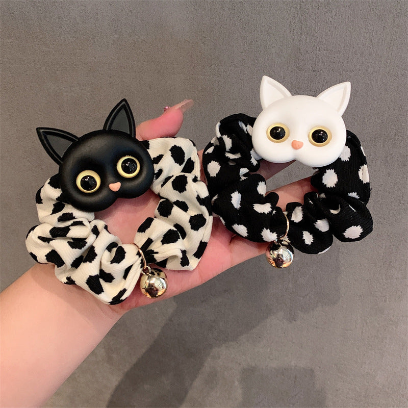 Plush cartoon cute hair rope (Minimo de compra 2) MIC-MiaoD001