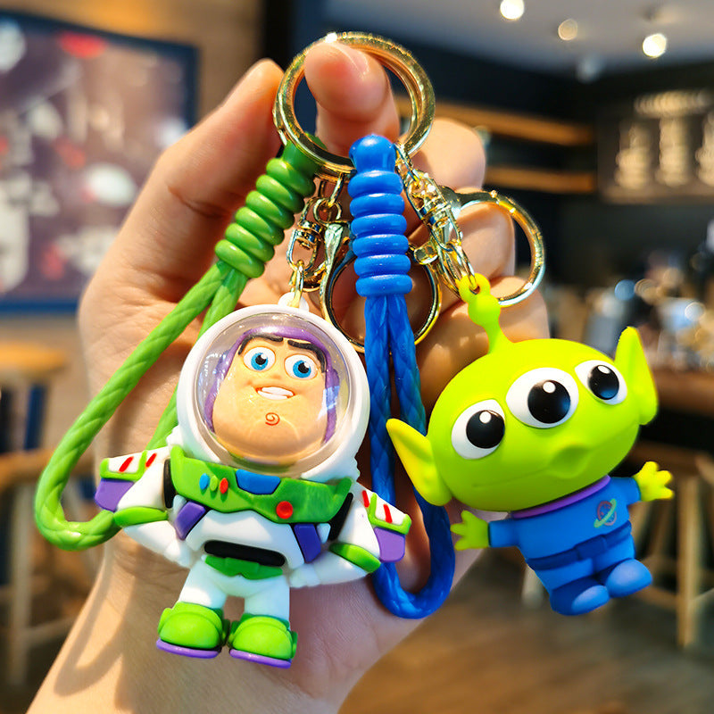 keychain PVC Trendy Cartoon (F) MIC-JiaX003