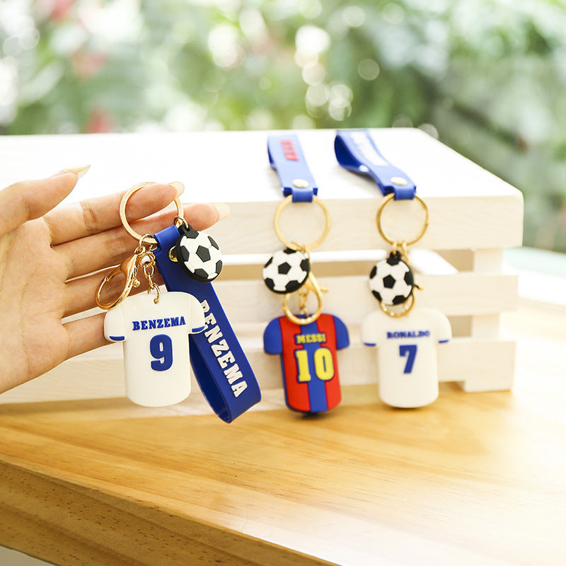 Keychain PVC World Cup Fan Souvenir Pendant Minimo de compra 2 XHuang004