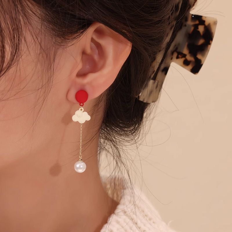 Alloy Xiangyun Cartoon Earrings MIC-FanY006