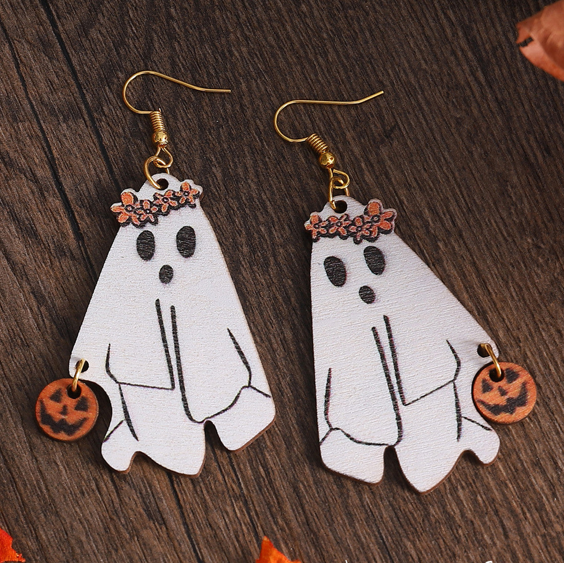 Acrylic New Halloween Collection Earrings (Minimo de Compra 2) MYA-ChuL008