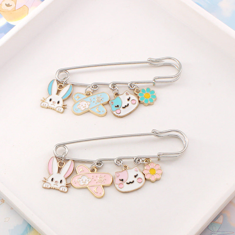 Alloy cute cartoon anime brooch (Minimo de compra 2) MIC--LiY037