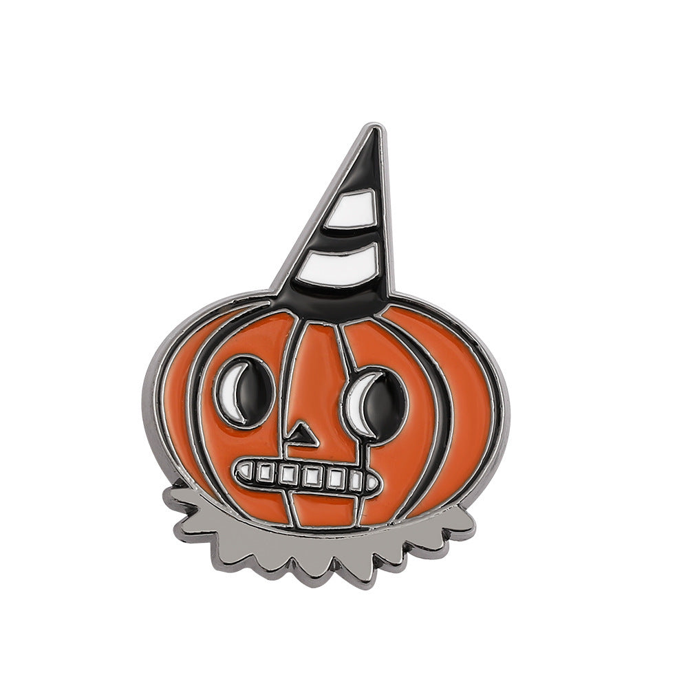 Alloy Halloween pumpkin brooch (Minimo de Compra 2) MIC-ShengY042