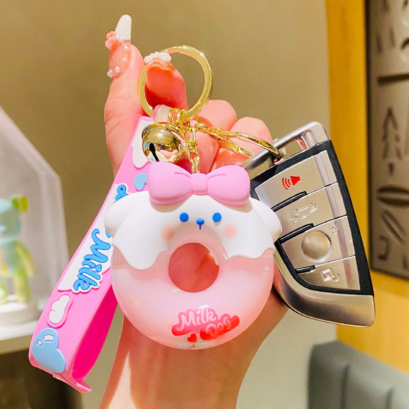 PVC cute donut keychain MIC-HongL004