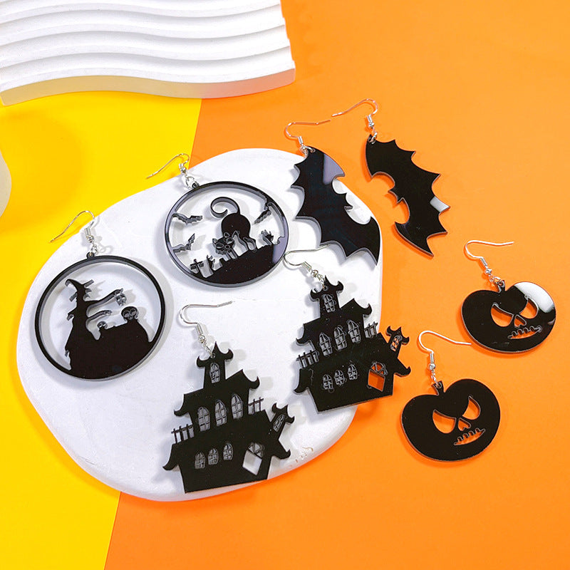 Acrylic New Halloween Collection Earrings PinH015