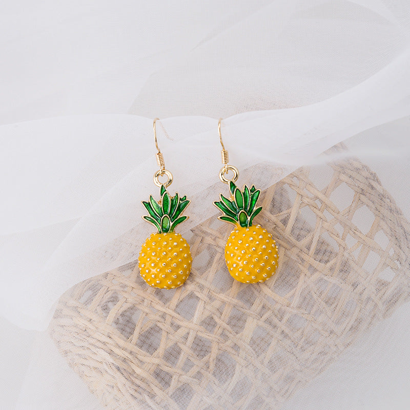 Alloy animal fried egg earrings MIC-MDD007