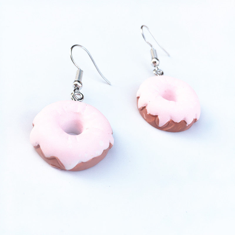 Acrylic New Donut Earrings (Minimo de Compra 2) MIC-ChouT037