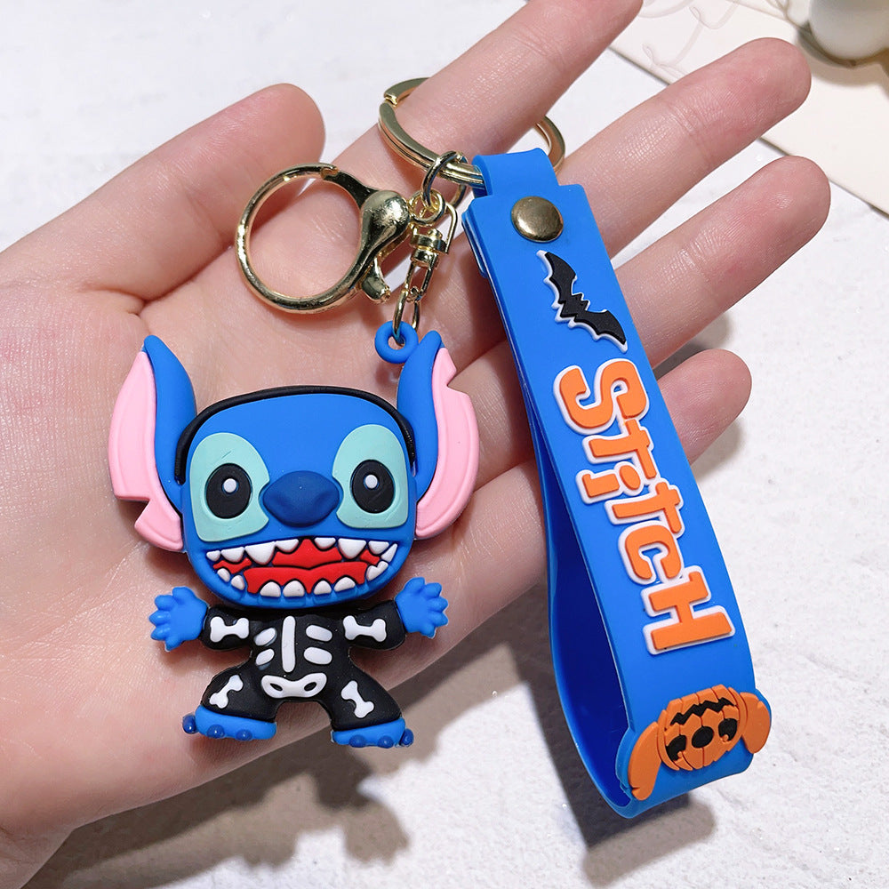 PVC Halloween cartoon doll keychain MIC-QiChao008