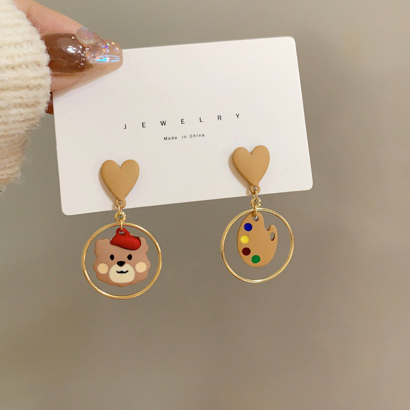 Cute Cartoon  Earrings MIC-BaoY009