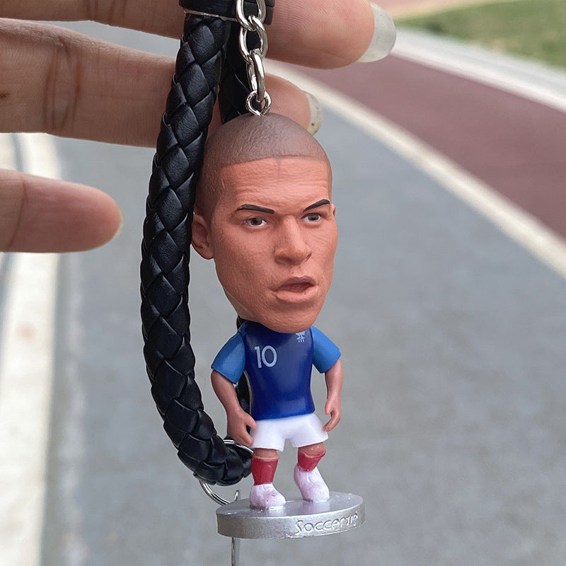 PVC cute football keychain MIC-FeiX001