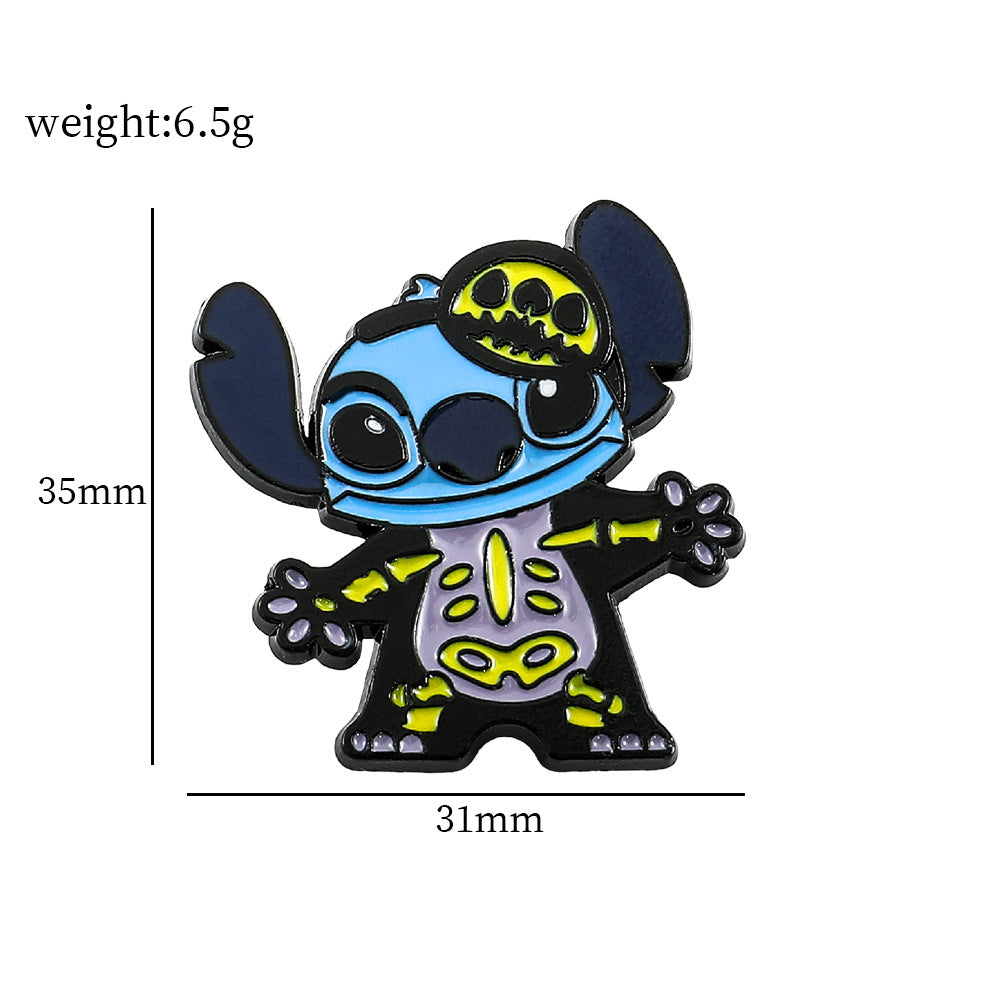 Alloy cartoon cute brooch (Minimo de compra 2) MIC-ZhuoL002