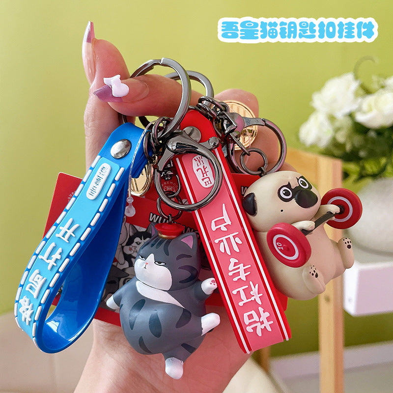 PVC new Wuhuangmao cartoon keychain MIC-YanG010