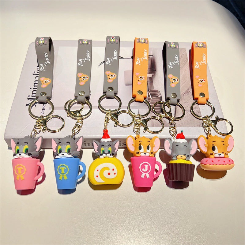 PVC cute cartoon keychain MYA-JinB028