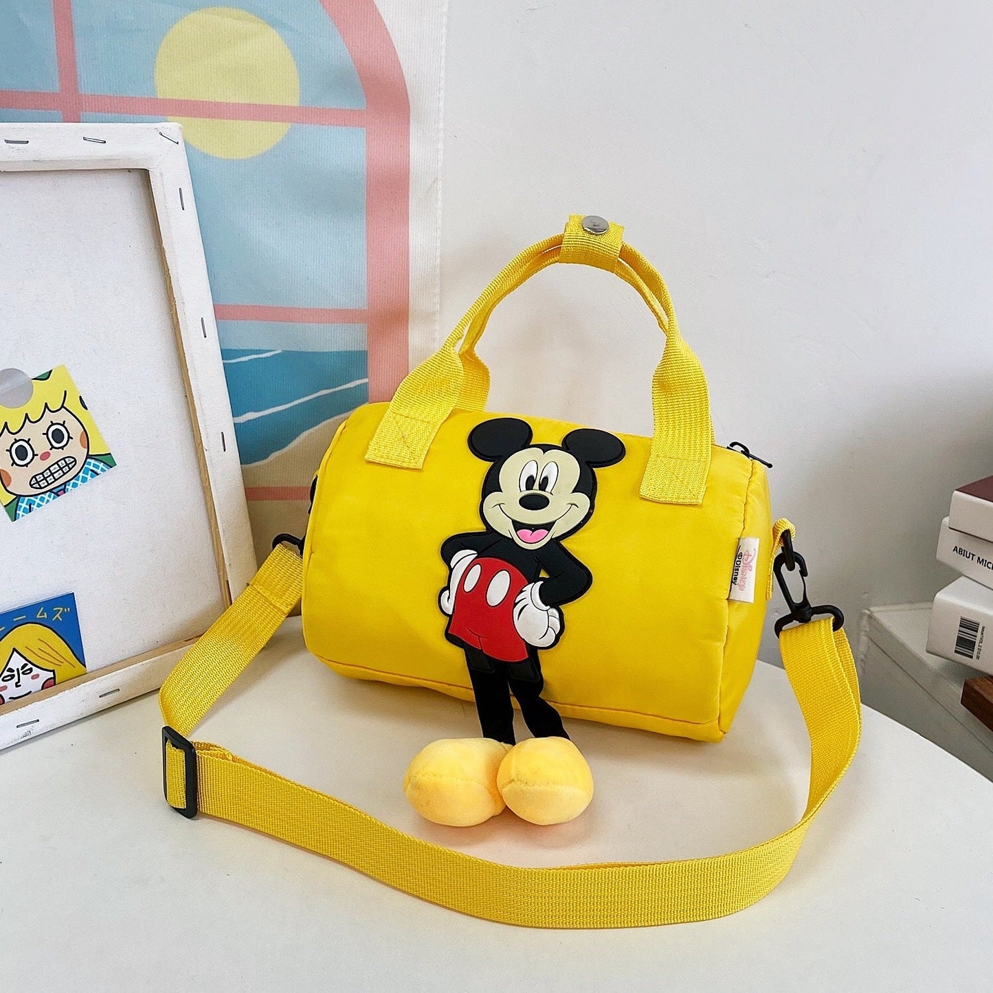 Cartoon Kids Print Messenger Bag MIC-YouWe007