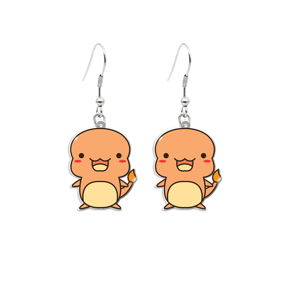 Alloy cartoon anime elf earrings (Minimo de compra 5) MIC-XiangL104