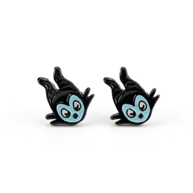 Alloy cartoon witch new earrings AiW033