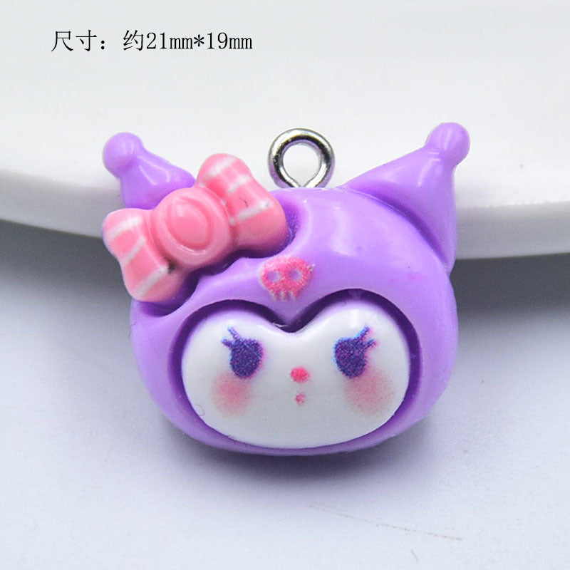 Resin glossy bow accessories MIC-ZhiB011