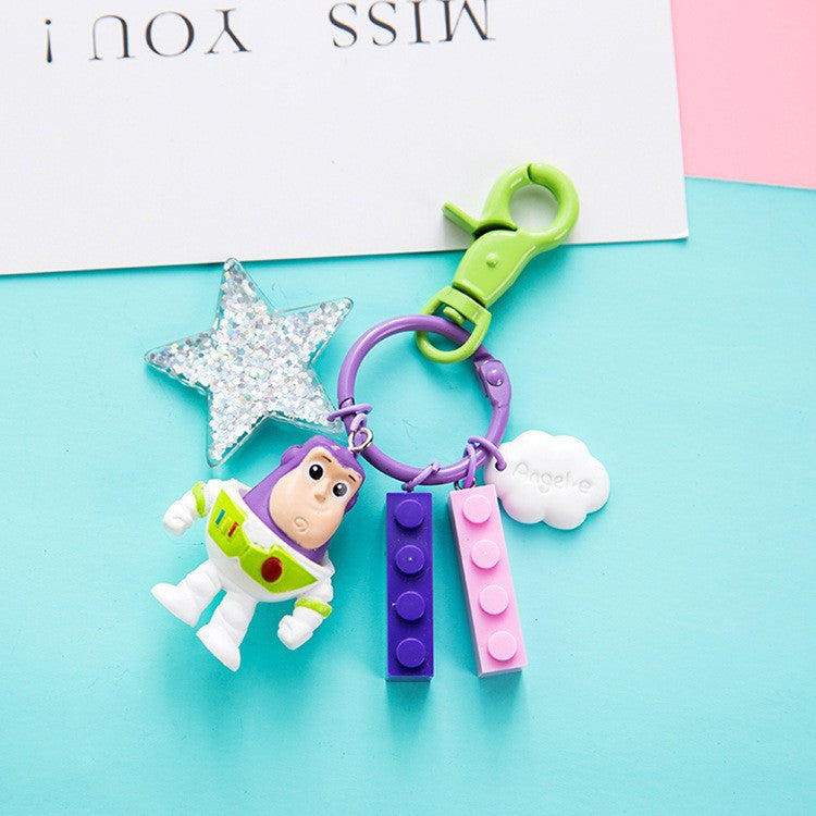 plastic toy keychain (F) MIC-Shum003