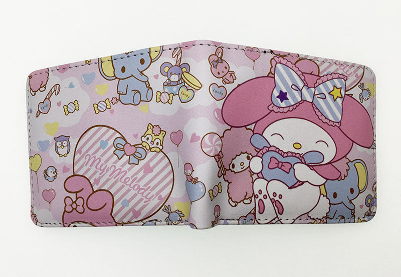 PU cartoon anime short zipper wallet MIC-ChangY015