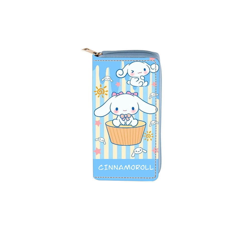 PU long cartoon zipper wallet (Minimo de compra 3) MYA-Dengx007